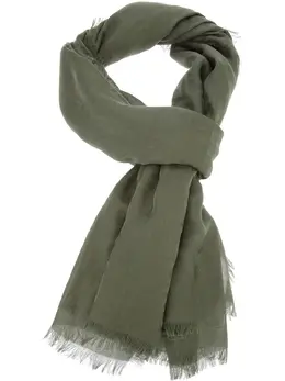 FENDI: Зелёный шарф 