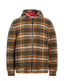 Marni: Зелёный пуховик 