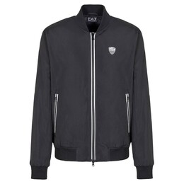 EA7 Emporio Armani: Чёрная куртка 