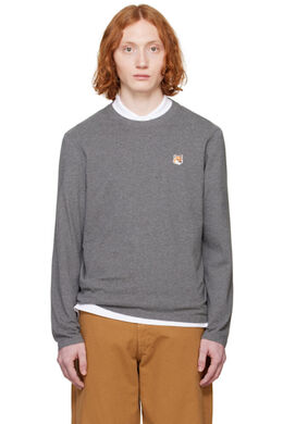 Maison Kitsuné: Футболка с длинным рукавом 