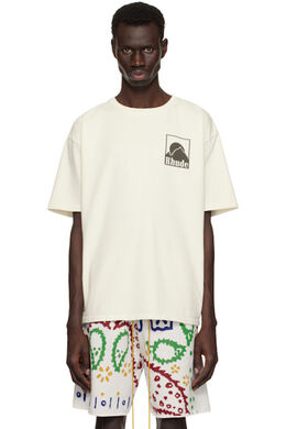 Rhude: Белая футболка 