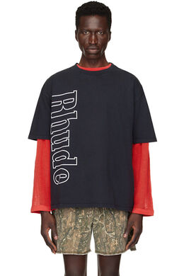 Rhude: Чёрная футболка 