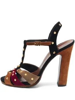 Gucci Pre-Owned: Коричневые босоножки 