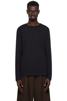 Dries Van Noten: Чёрная футболка 