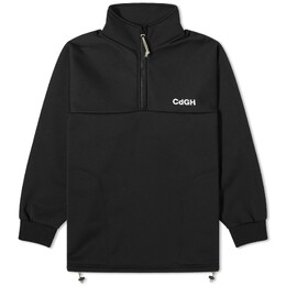 Comme des Garçons: Чёрная толстовка 