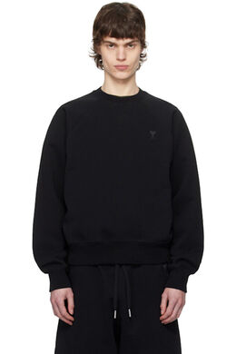 AMI Paris: Чёрный свитшот  Ami de Cœur