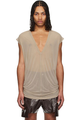 Rick Owens: Футболка с v-образным вырезом 