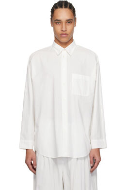 Homme Plissé Issey Miyake: Белая рубашка 