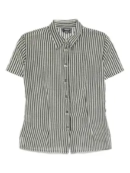 Versace Pre-Owned: Рубашка в полоску 