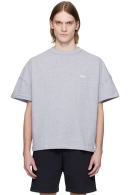 Rhude: Серая футболка 