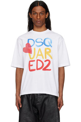 Dsquared2: Белая футболка 