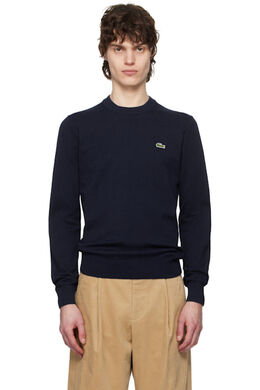Lacoste: Синий свитер 