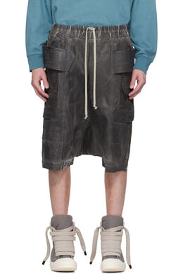 Rick Owens Drkshdw: Серые шорты  Creatch