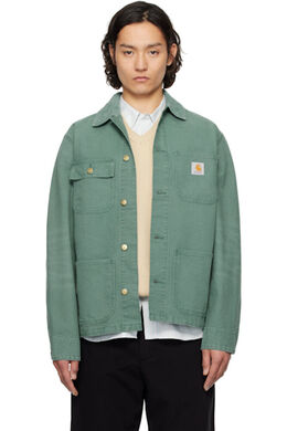 Carhartt Work In Progress: Зелёная куртка 