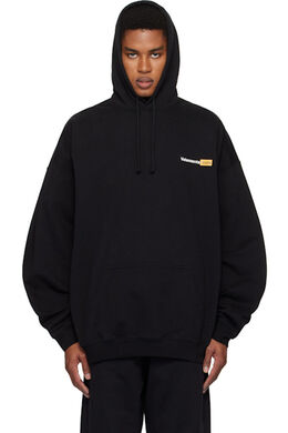 Vetements: Чёрная толстовка 