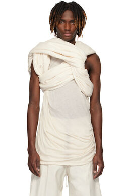 Rick Owens: Белая футболка 