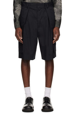 Dries Van Noten: Чёрные шорты 