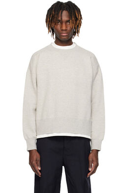 Visvim: Серая толстовка 