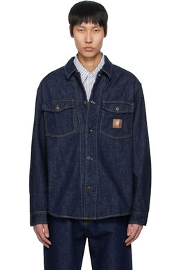 Carhartt Work In Progress: Синяя куртка 