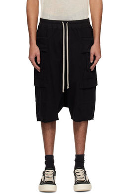 Rick Owens Drkshdw: Чёрные шорты  Creatch