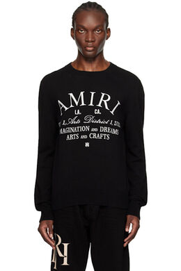 Amiri: Чёрный свитер 
