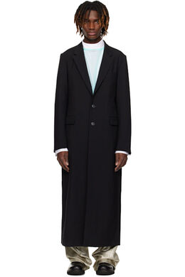 Dries Van Noten: Чёрное пальто 