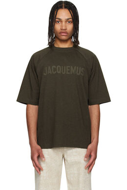 Jacquemus: Футболка цвета хаки 