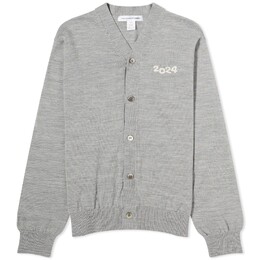 Comme des Garçons: Серый кардиган 