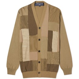 Comme des Garçons: Кардиган цвета хаки 