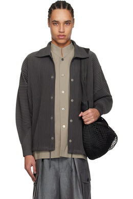 Homme Plissé Issey Miyake: Куртка-пиджак 