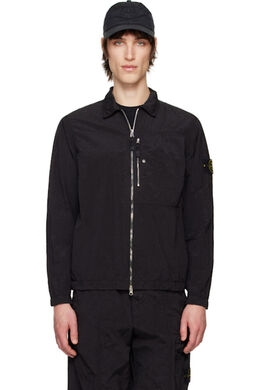 Stone Island: Чёрная рубашка 