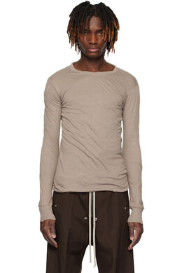 Rick Owens: Трикотажная футболка  LS