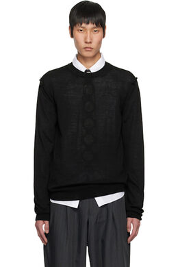 Comme des Garçons Homme Deux: Чёрный свитер 