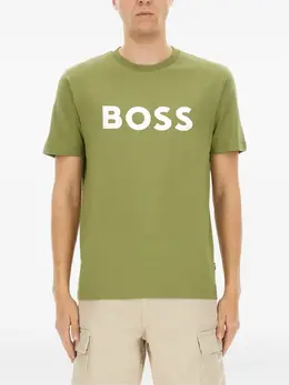 BOSS: Футболка с принтом 
