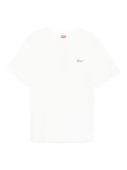 Kenzo: Футболка с растительным принтом 