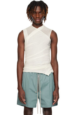 Rick Owens: Белая футболка  Banana