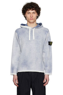 Stone Island: Голубая толстовка 