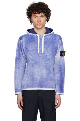 Stone Island: Синяя толстовка 