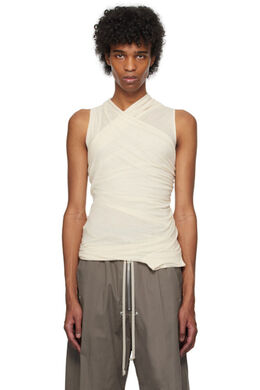 Rick Owens: Белая футболка  Banana