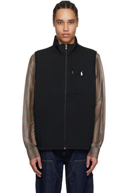 Polo Ralph Lauren: Чёрный жилет 