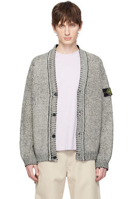 Stone Island: Чёрный кардиган 