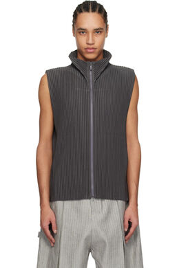 Homme Plissé Issey Miyake: Жилет из полиэстера 
