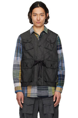 Engineered Garments: Чёрный жилет 
