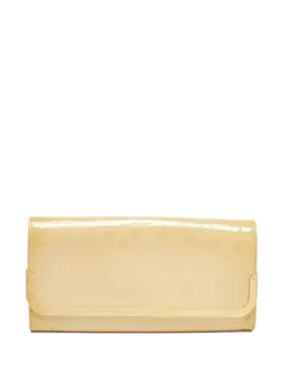 Louis Vuitton Pre-Owned: Бежевый кошелёк 