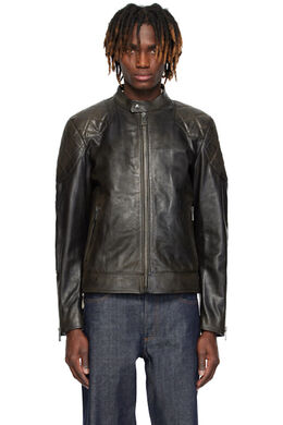 Belstaff: Чёрная куртка 