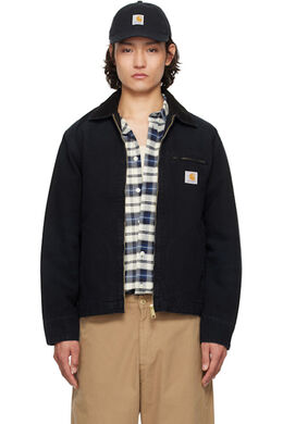 Carhartt Work In Progress: Чёрная куртка 