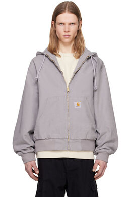 Carhartt Work In Progress: Серая куртка 