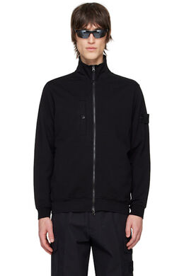 Stone Island: Чёрная толстовка 