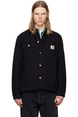 Carhartt Work In Progress: Чёрная куртка 
