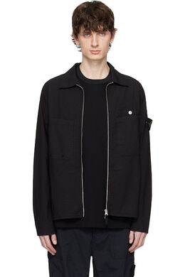 Stone Island: Чёрная куртка 
